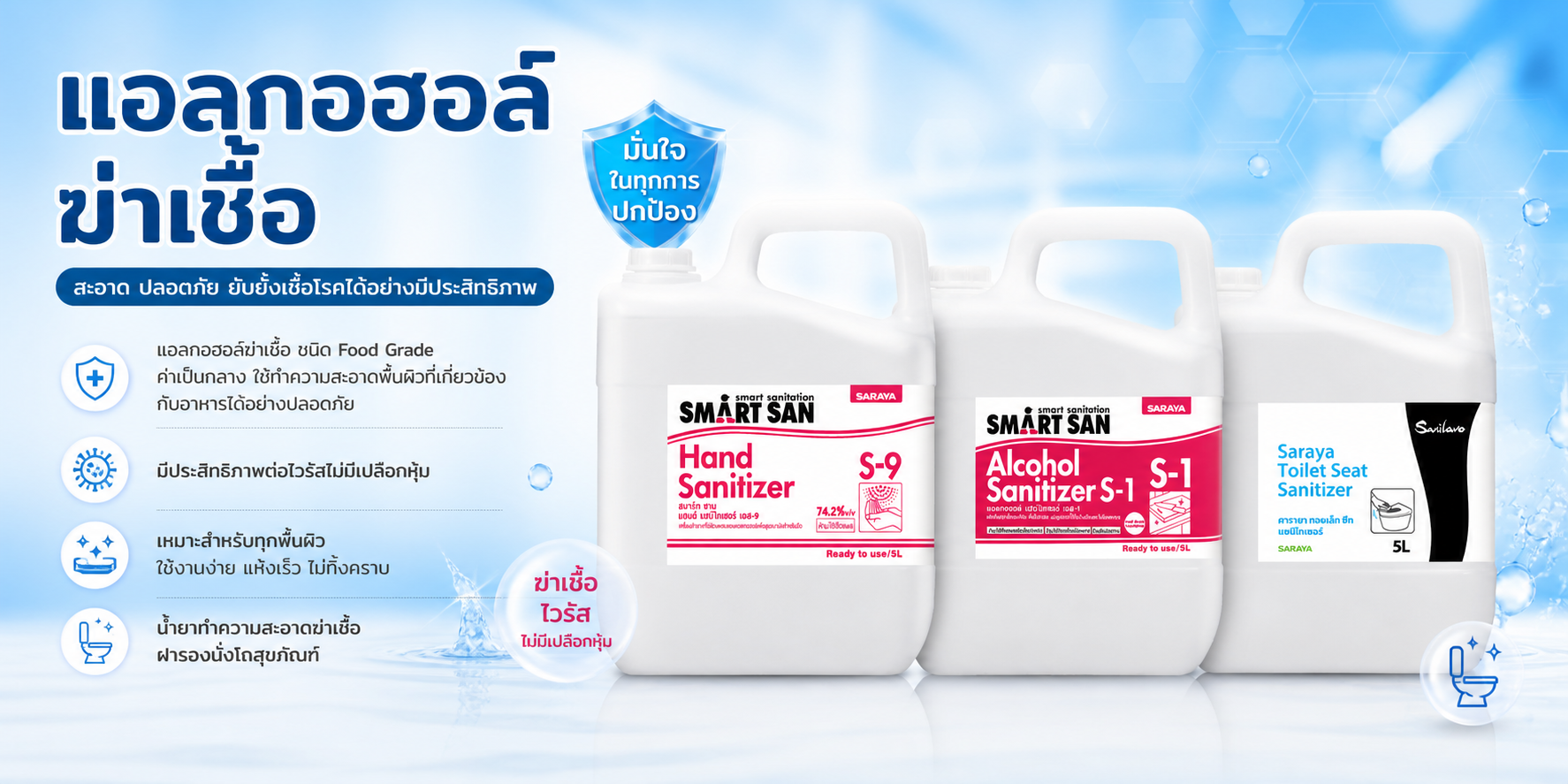 แอลกอฮอล์ฆ่าเชื้อ